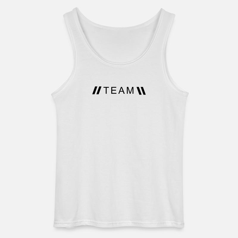 Style Team - Gildan Männer Tank Top - Weiß