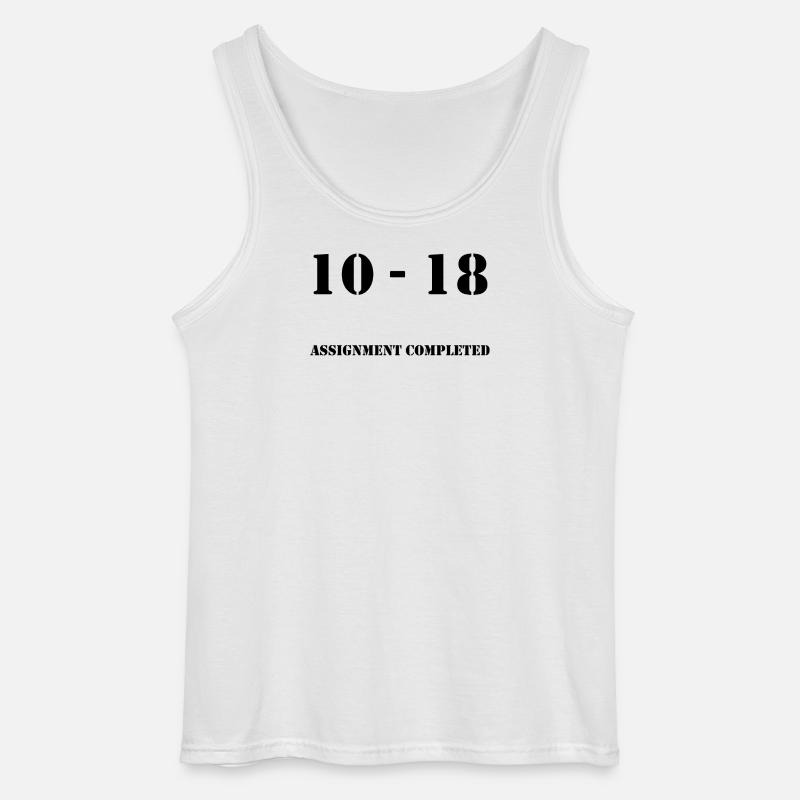 10-18_MP_Assignment_completed - Gildan Männer Tank Top - Weiß