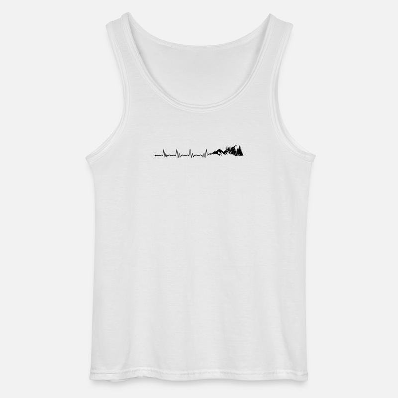 Warten auf Design-Upload - Gildan Männer Tank Top - Weiß