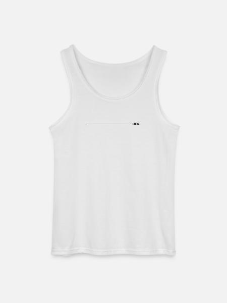 2026 stroke - Gildan Men’s Tank Top - white