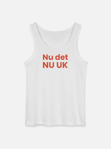 AHORA el Nook Anti USA - Camiseta de tirantes Gildan para hombre - blanco