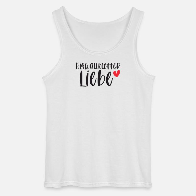 Klettern Bigwall Liebe Berge Geschenk - Gildan Männer Tank Top - Weiß