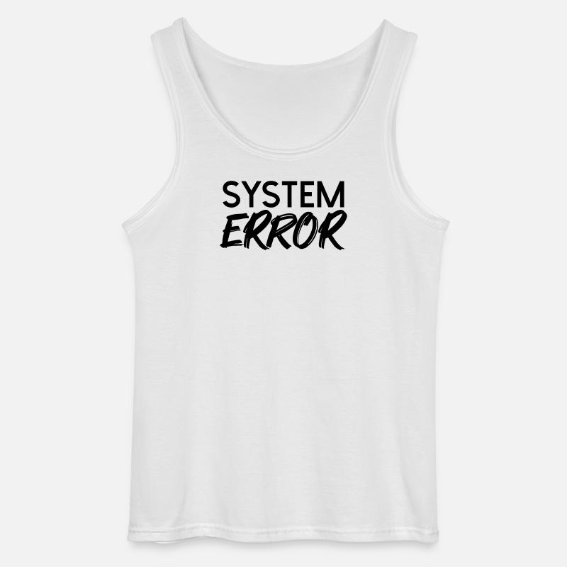 Systemfehler  - Gildan Männer Tank Top - Weiß