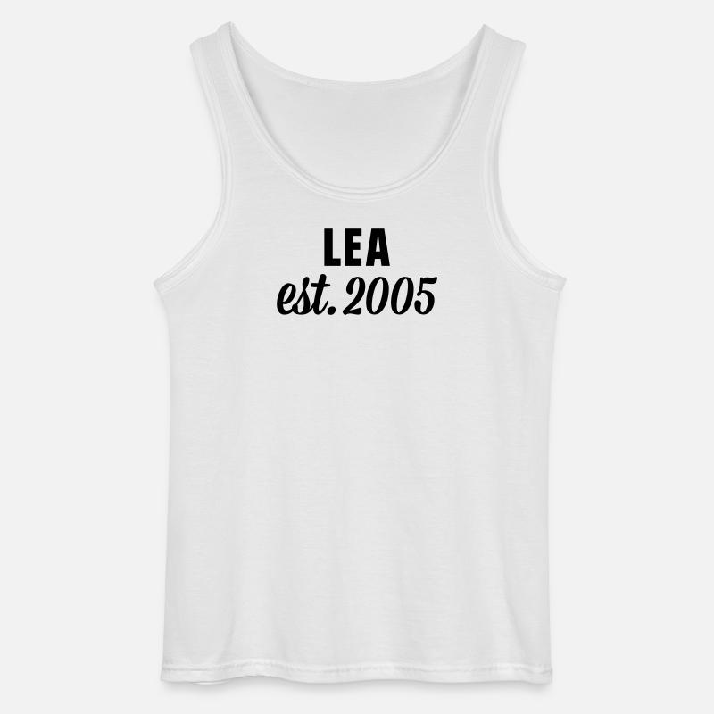 Lea est 2005 - Gildan Männer Tank Top - Weiß