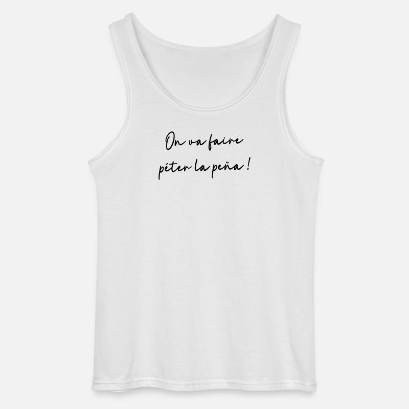 Wir werden die Peña blasen! - Gildan Männer Tank Top - Weiß
