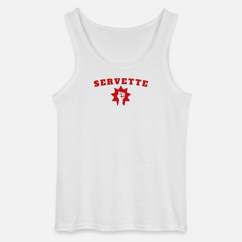 Servette - Gildan Männer Tank Top - Weiß