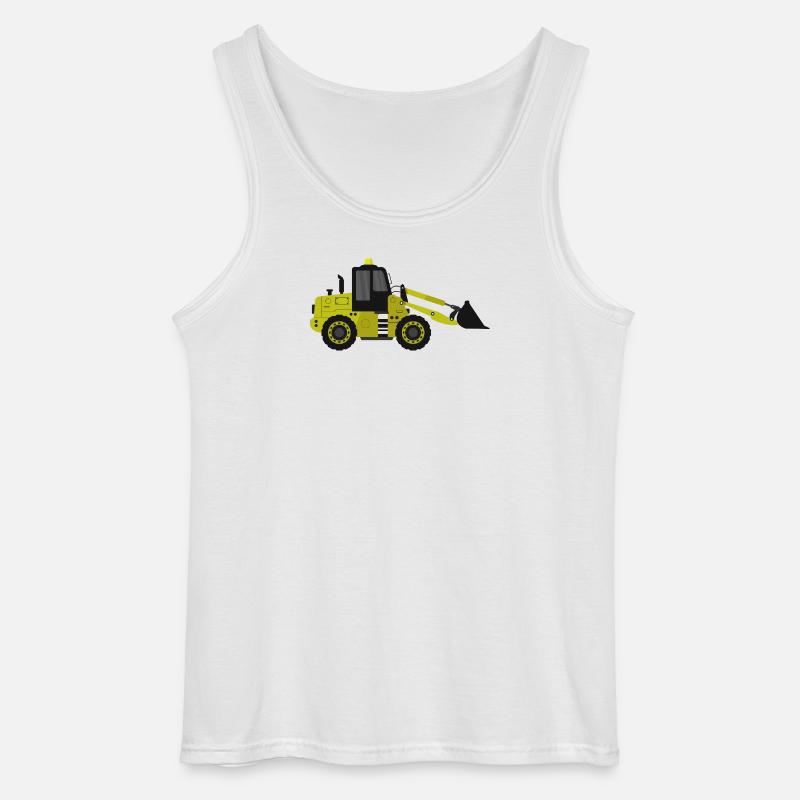 Bagger - Gildan Männer Tank Top - Weiß