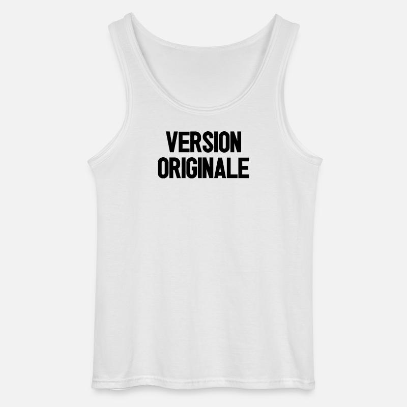 ORIGINALVERSION! - Gildan Männer Tank Top - Weiß