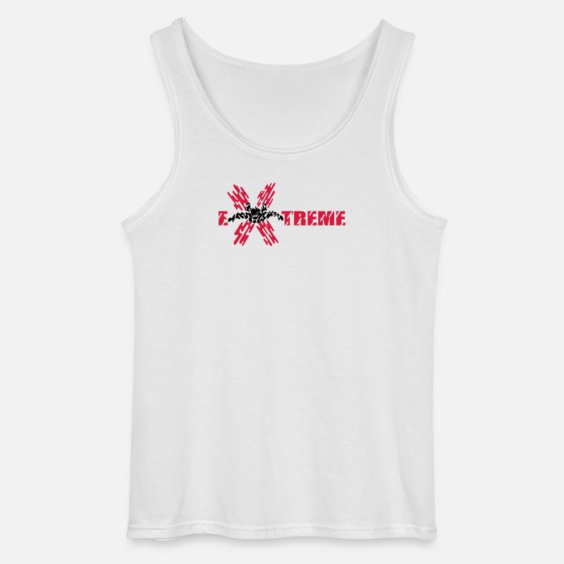 skydiver extreme - Gildan Männer Tank Top - Weiß