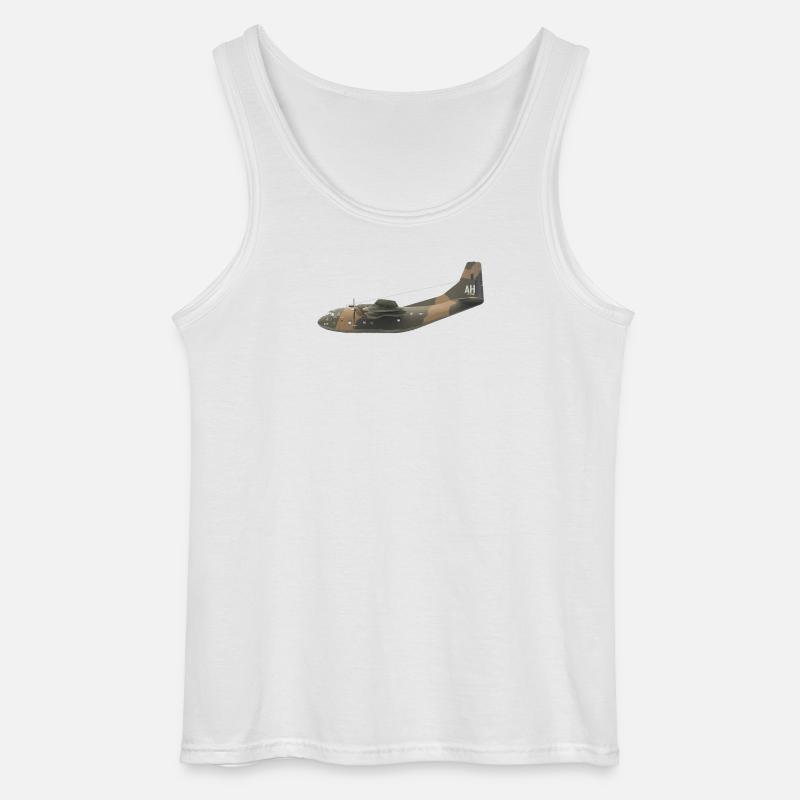 C-123 Provider - Gildan Männer Tank Top - Weiß