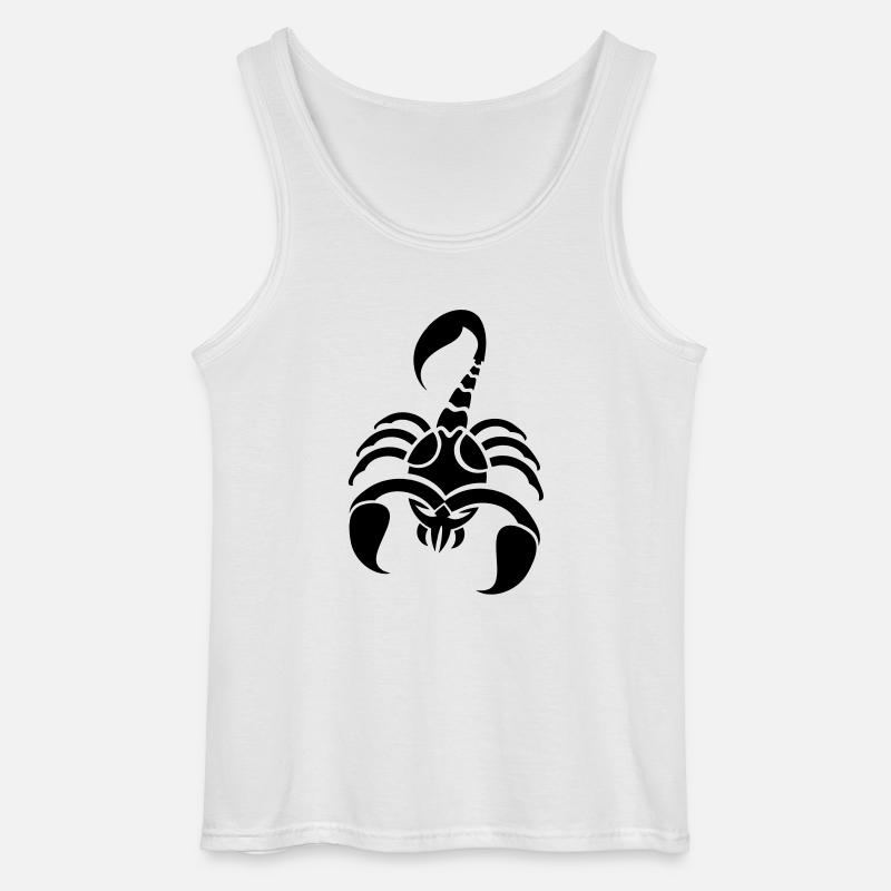 scorpion - Gildan singlet for menn - hvit