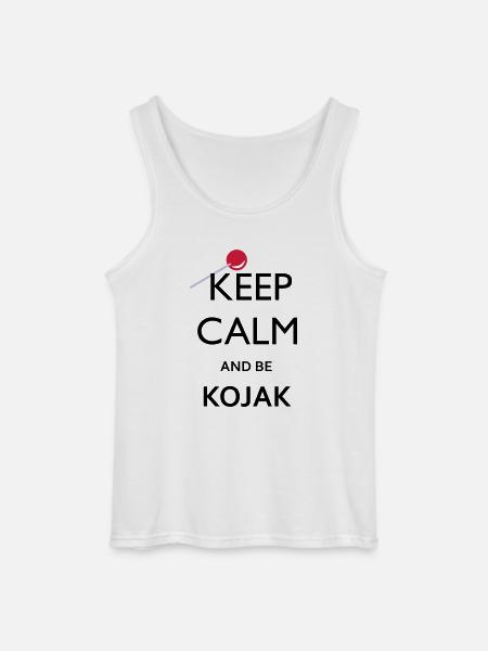 BE KOJAK - Gildan Männer Tank Top - Weiß