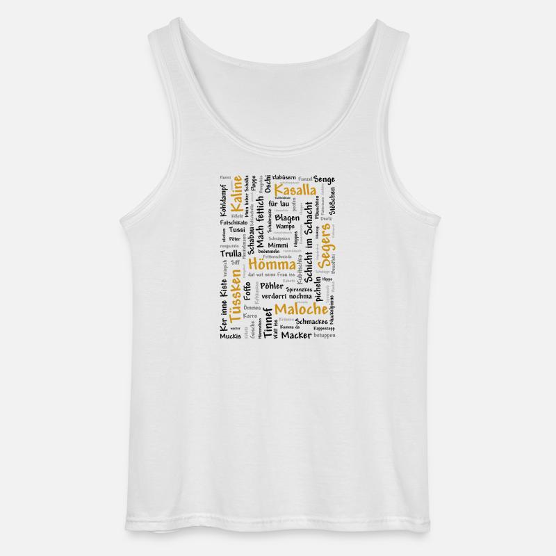 Ruhrpott - Gildan Männer Tank Top - Weiß