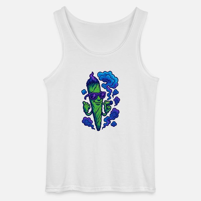 Joint Venture - Gildan Männer Tank Top - Weiß