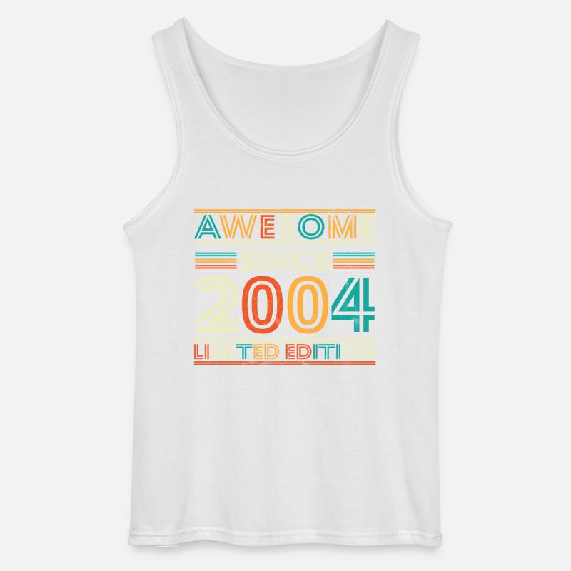 Beeindruckend seit 2004 - Gildan Männer Tank Top - Weiß