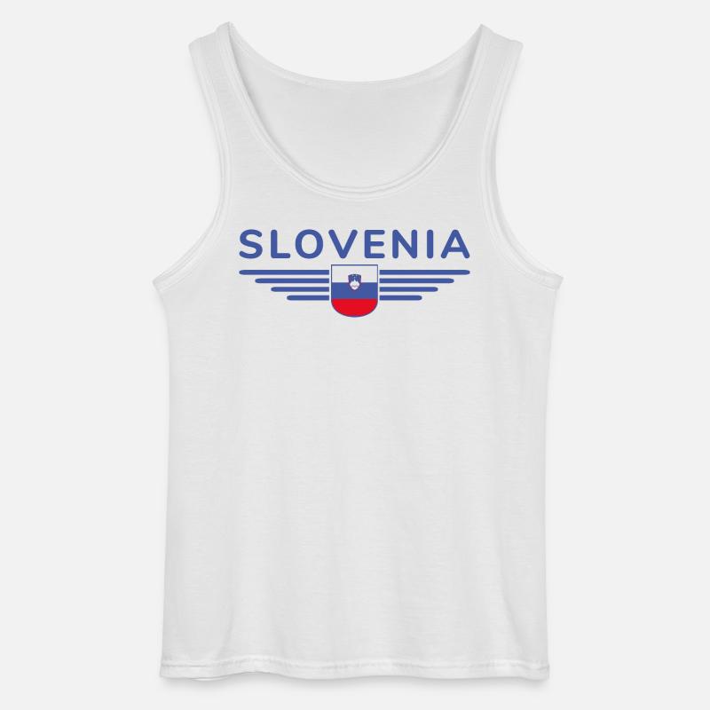 Design slovène élégant - Débardeur Gildan Homme - blanc