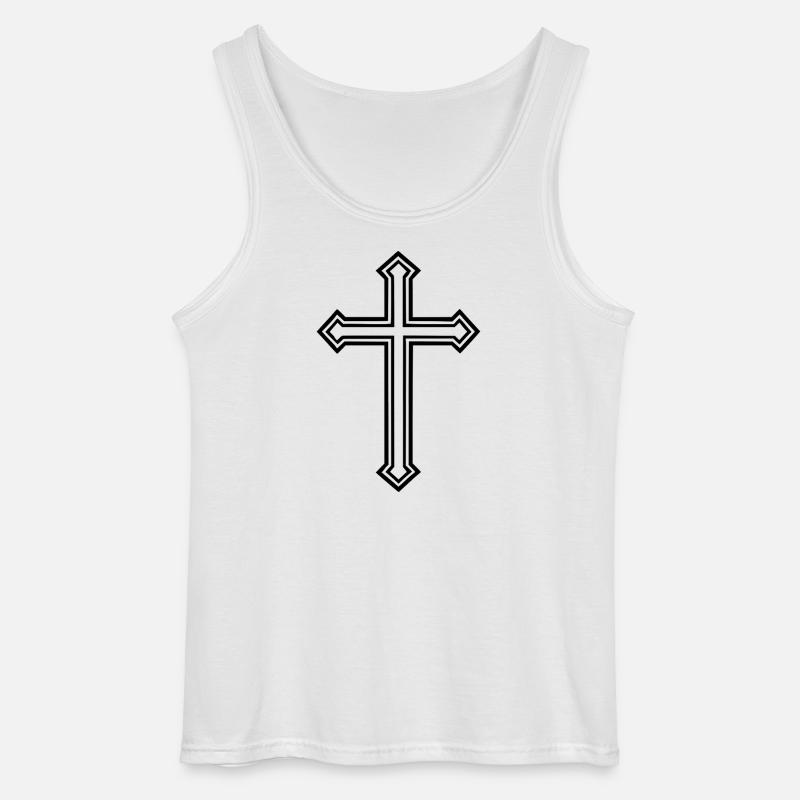 Evil Can Never Be Dead Enough - Gildan Men’s Tank Top - white