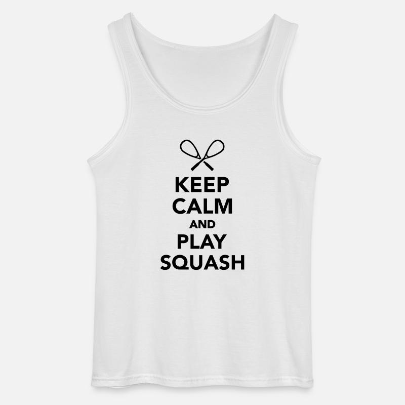 Squash - Gildan Männer Tank Top - Weiß