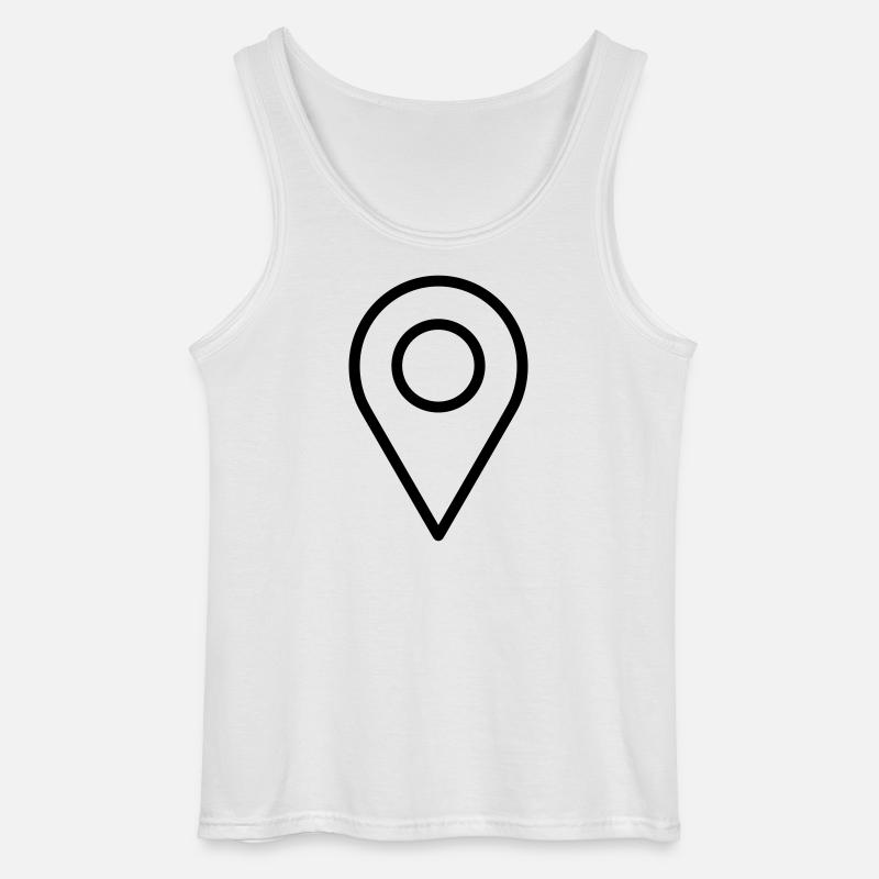 localization - Gildan Men’s Tank Top - white