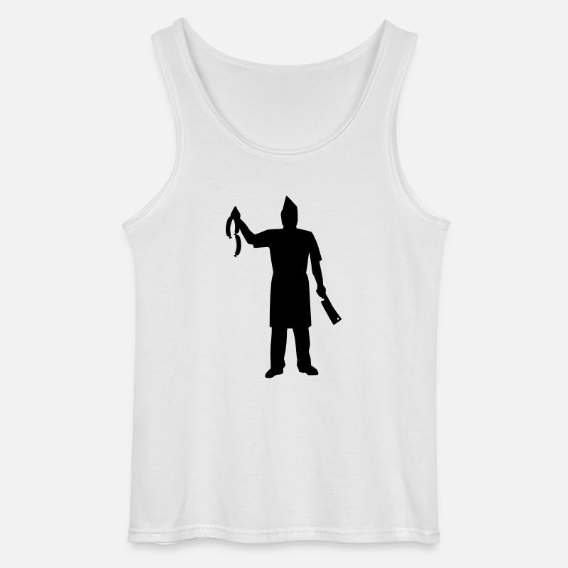 Fleischer - Gildan Männer Tank Top - Weiß
