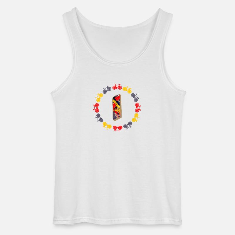 fahrrad e 202 i - Gildan Männer Tank Top - Weiß