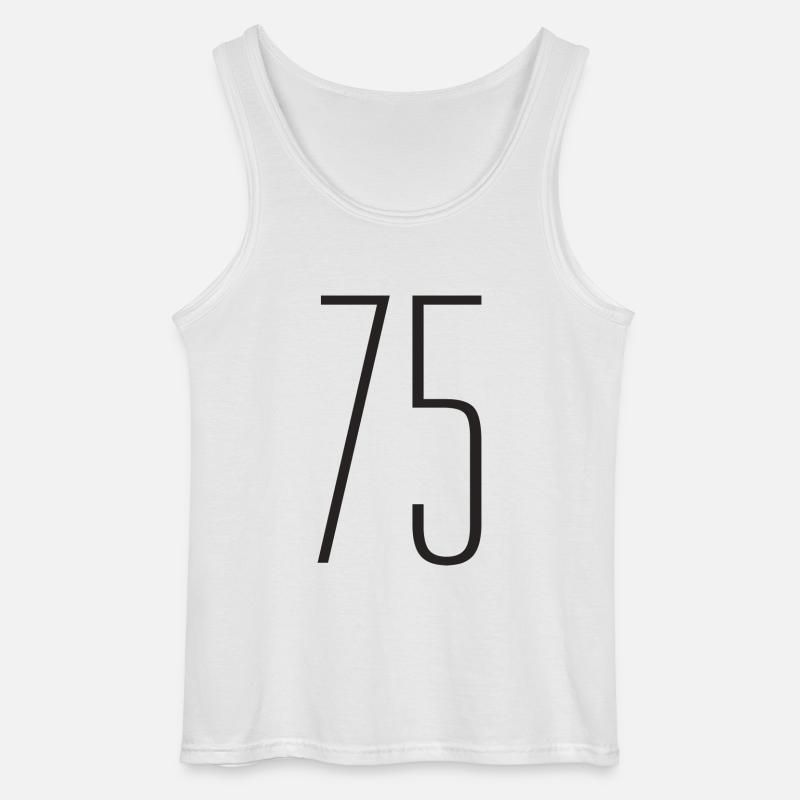 75 - Gildan Männer Tank Top - Weiß