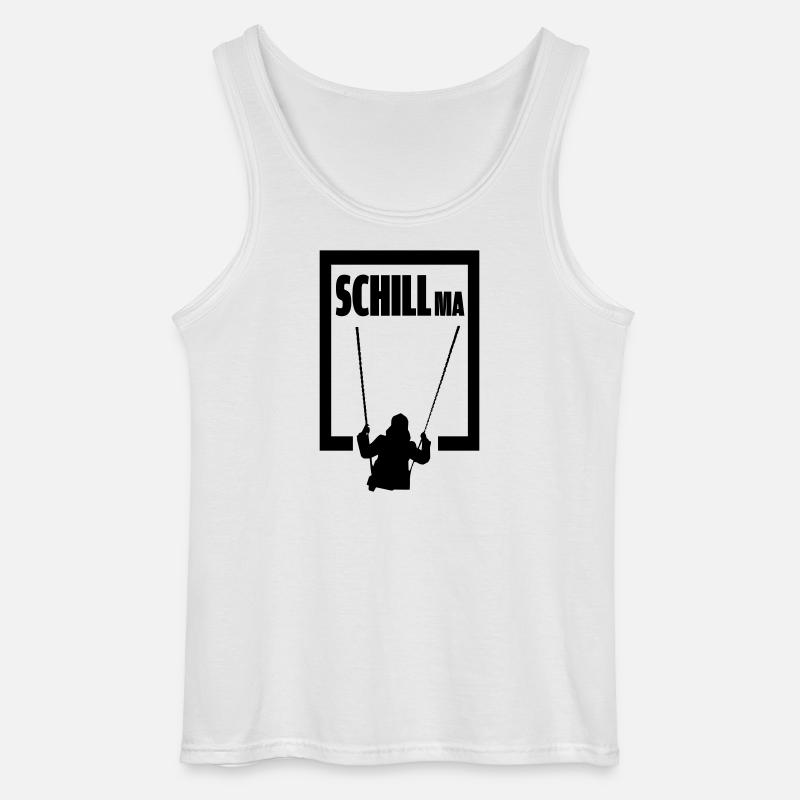 SchillMa - Gildan Männer Tank Top - Weiß