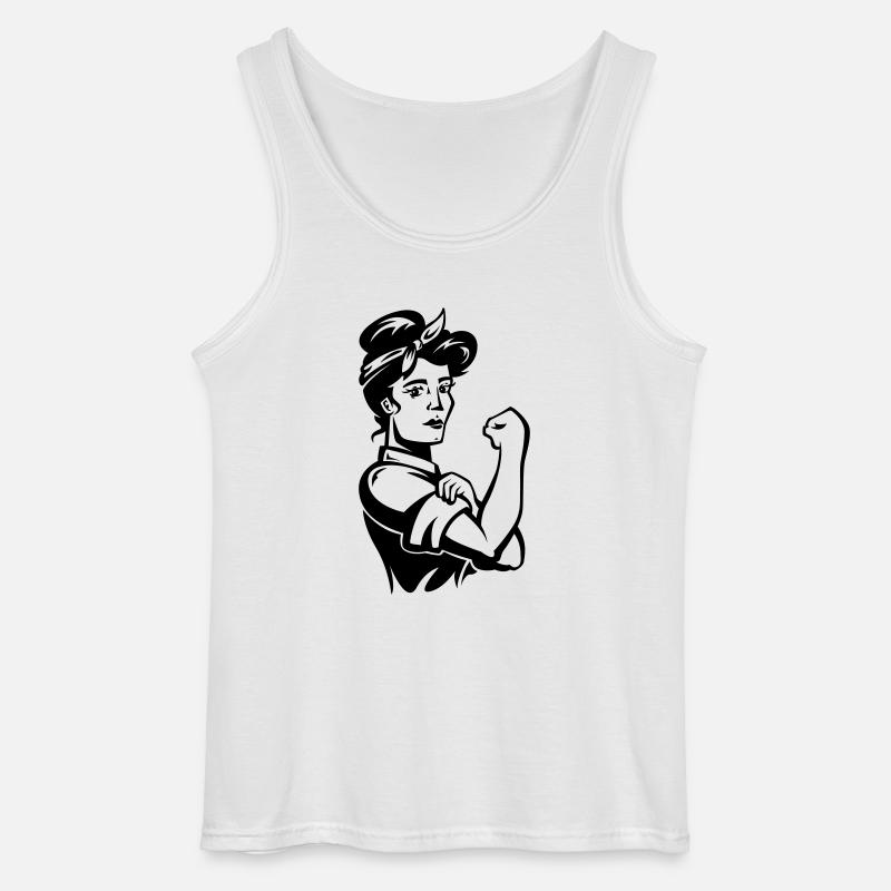 we can do it - Gildan Männer Tank Top - Weiß