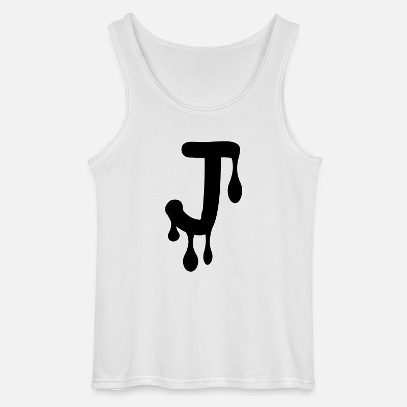 j_comic_graffiti - Gildan Männer Tank Top - Weiß