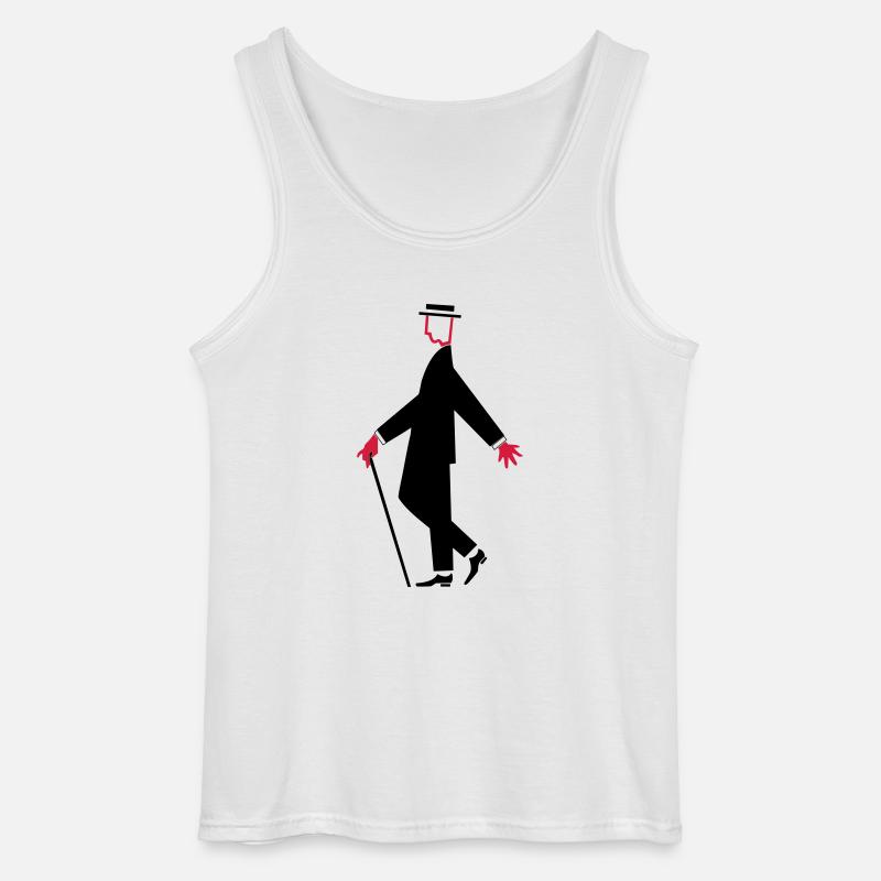Elegance - Gildan Männer Tank Top - Weiß