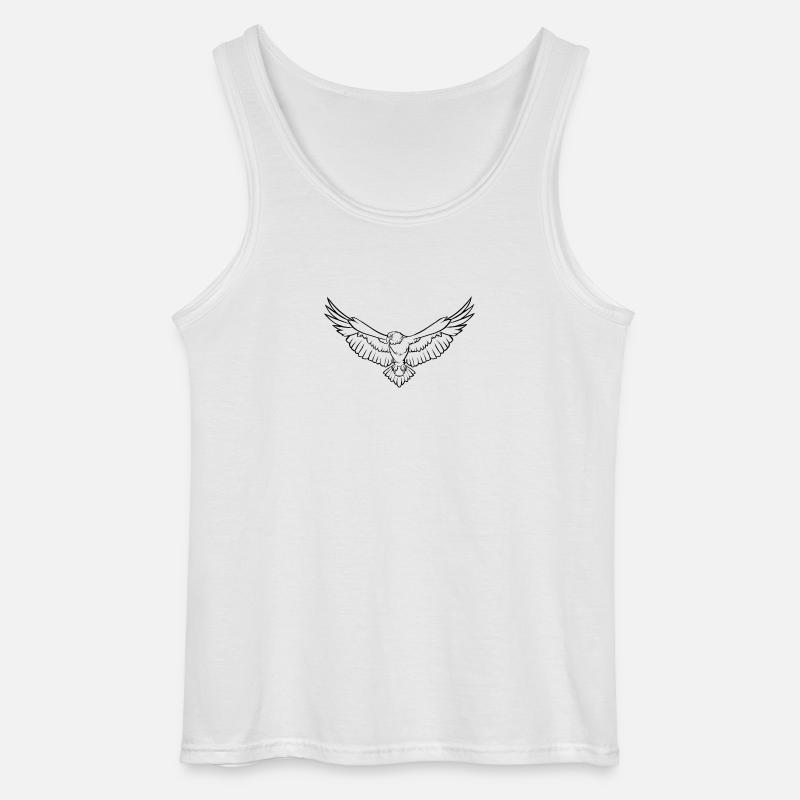 eagle23 - Gildan Männer Tank Top - Weiß