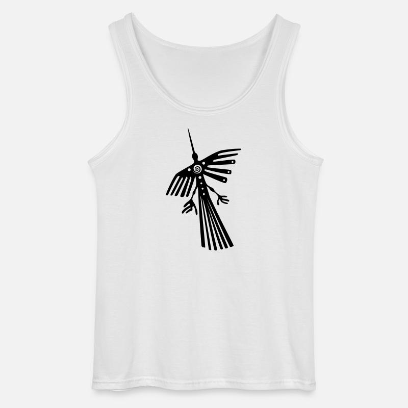 Nazca Linien, Kondor, condor - Gildan Männer Tank Top - Weiß