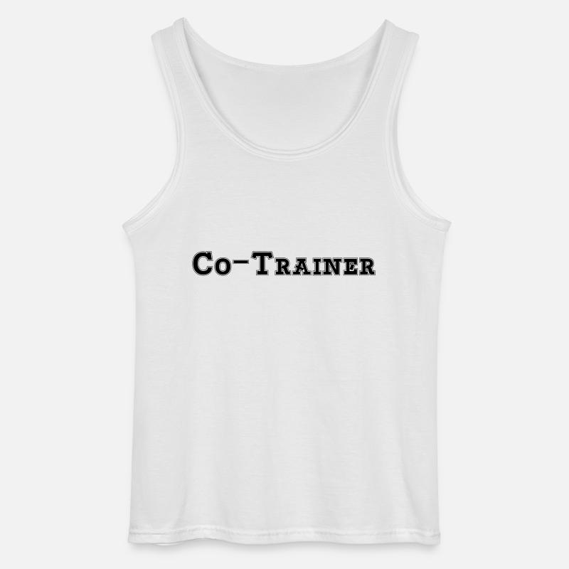 Co-Trainer - Gildan Männer Tank Top - Weiß