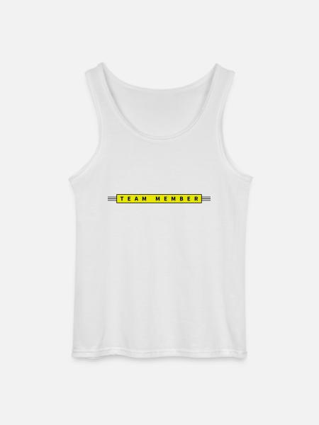 Team Member Icon - Gildan Men’s Tank Top - white