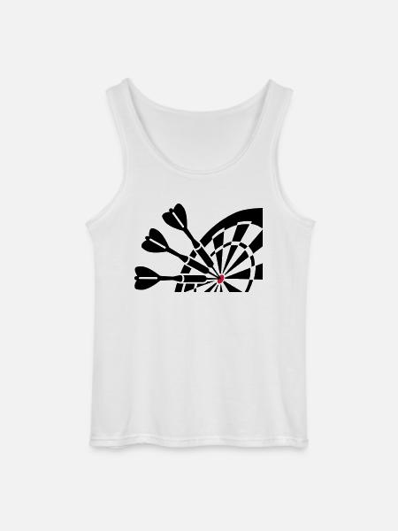 Darts - Débardeur Gildan Homme - blanc
