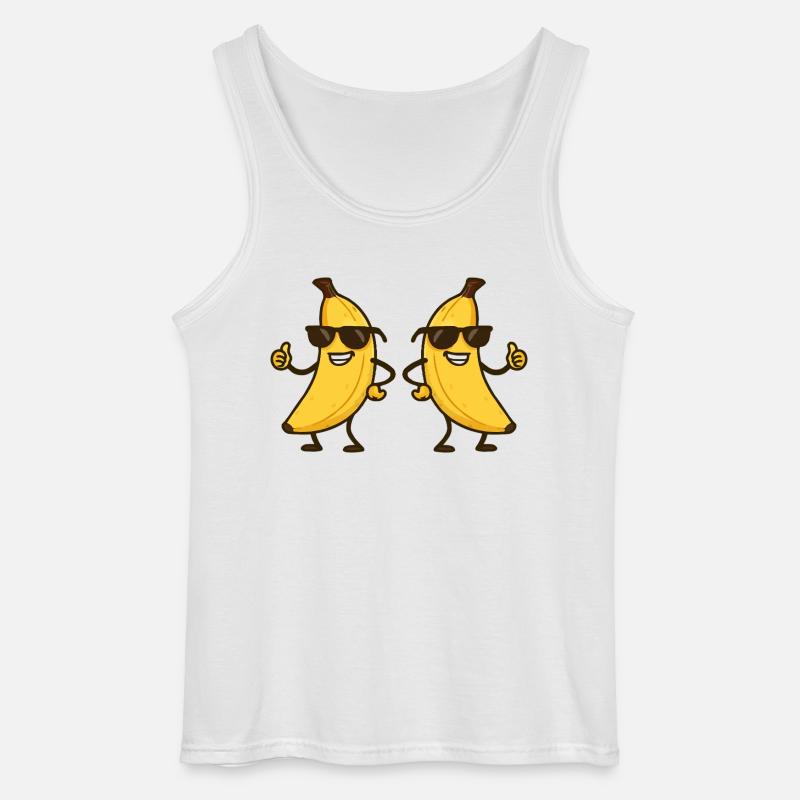 babane comic cool 2 - Gildan Männer Tank Top - Weiß