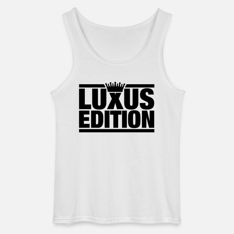 luxus_edition_gr1 - Gildan Männer Tank Top - Weiß