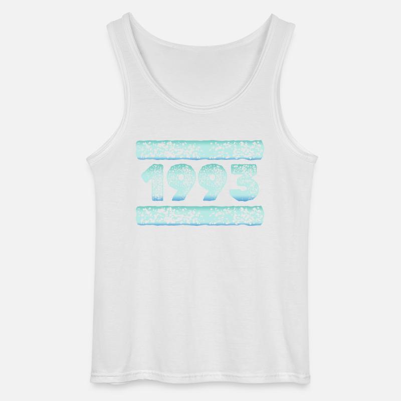 1993 1993 - Gildan Männer Tank Top - Weiß
