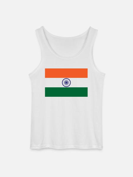 Inde - Débardeur Gildan Homme - blanc