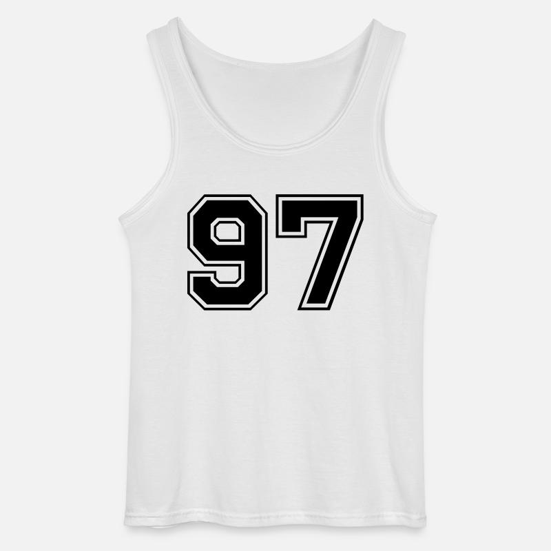 97 - Gildan Männer Tank Top - Weiß