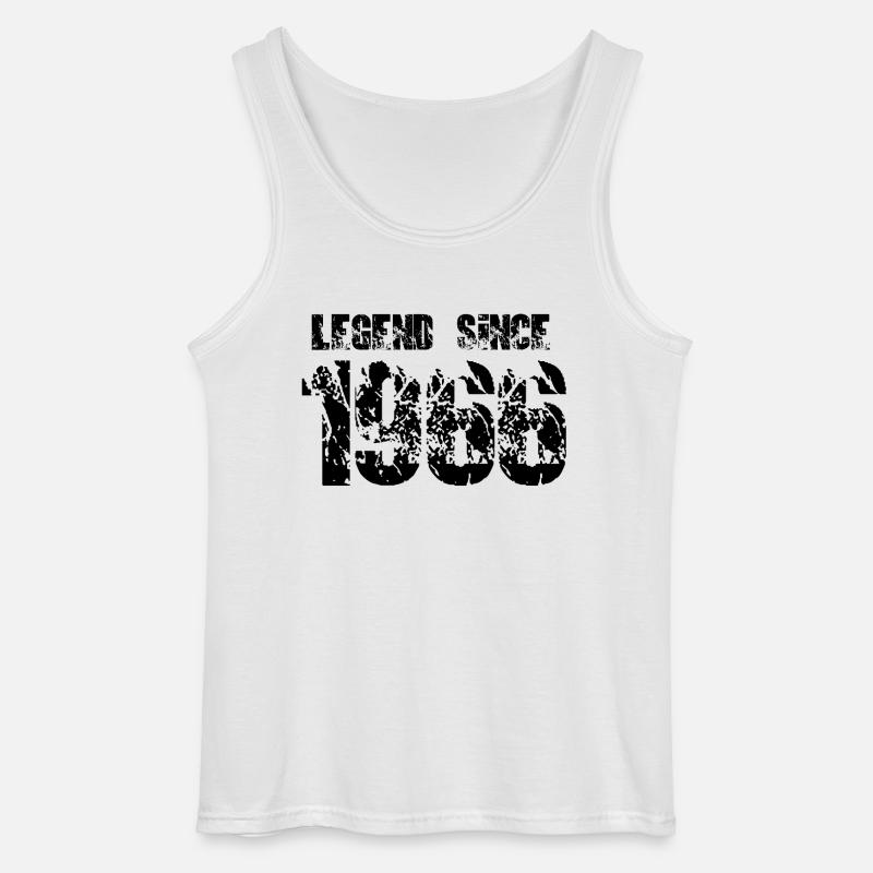 Legend since 1966 - Gildan Men’s Tank Top - white
