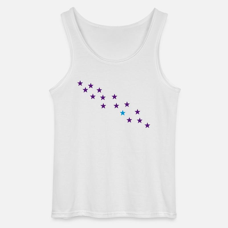 sternschnuppe - Gildan Männer Tank Top - Weiß