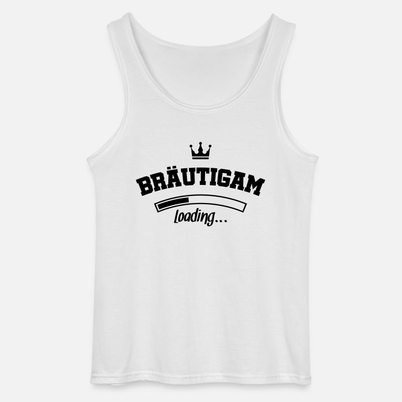 braeutigam loading design - Gildan Männer Tank Top - Weiß