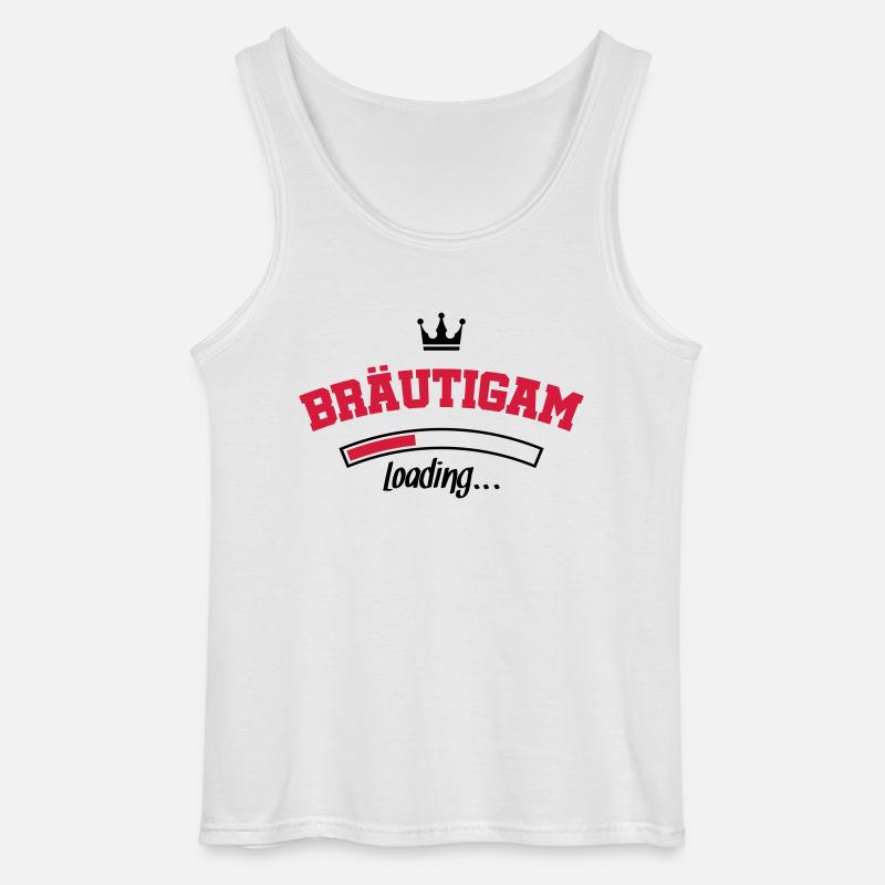 braeutigam loading krone - Gildan Männer Tank Top - Weiß