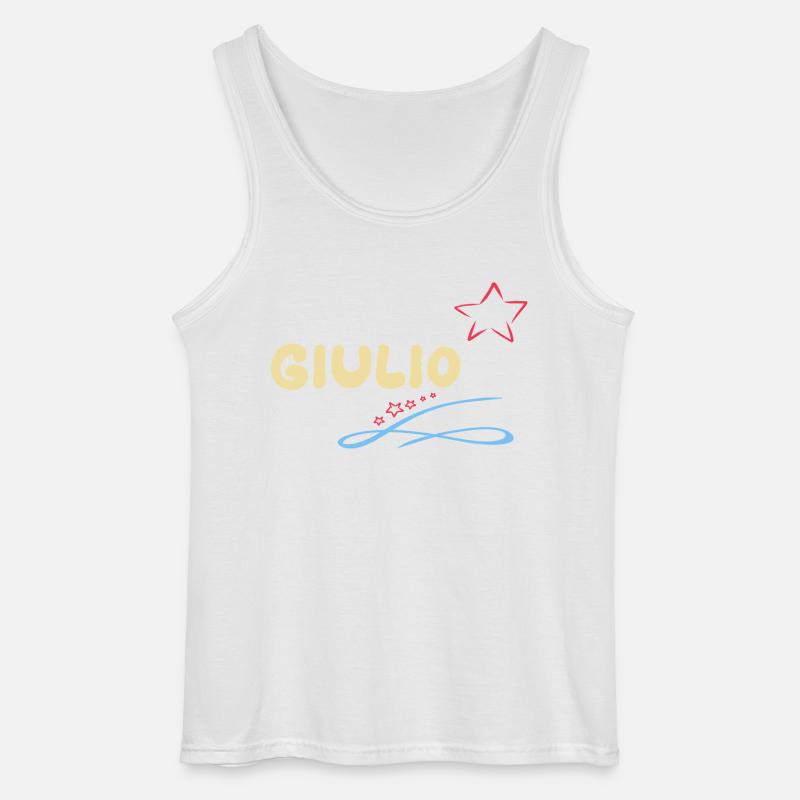 Giulio als Geschenk - Gildan Männer Tank Top - Weiß