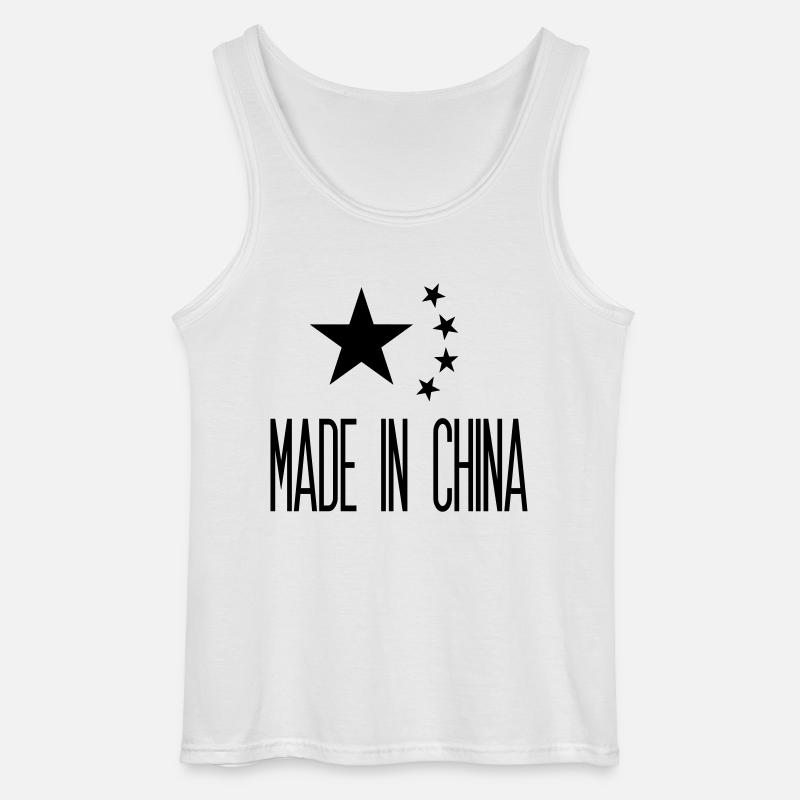 Made in China - Gildan Männer Tank Top - Weiß