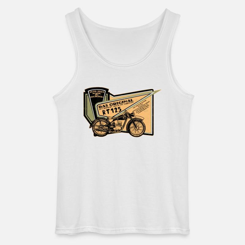 RT 125 - Gildan Männer Tank Top - Weiß