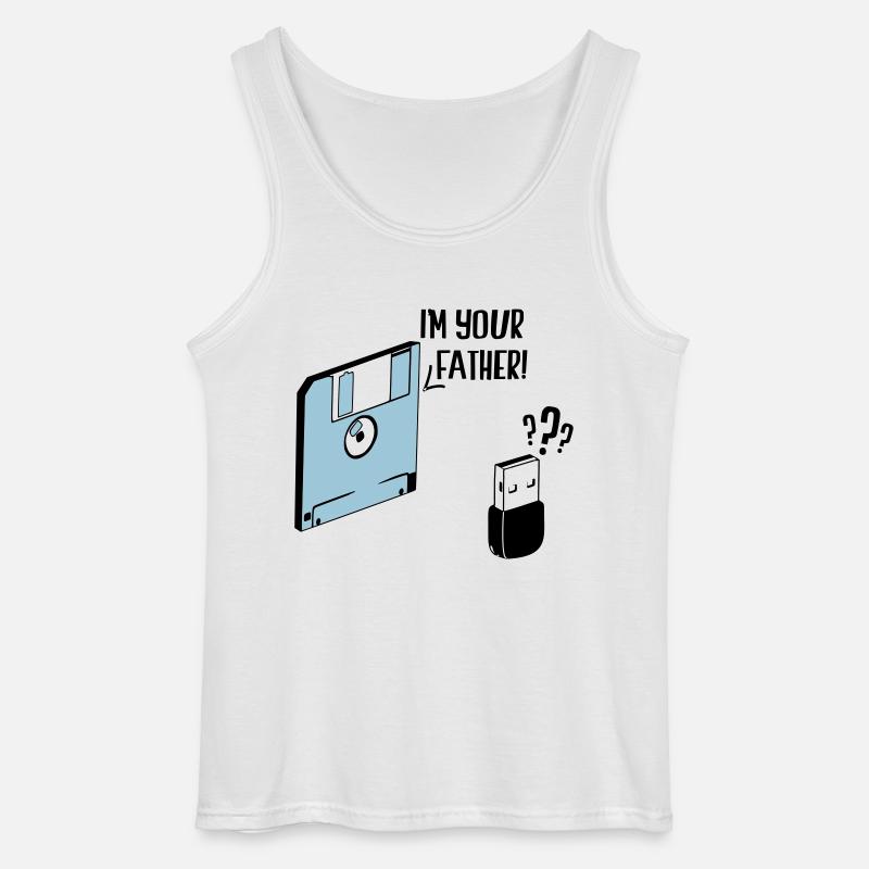 Ich bin dein Vater - Gildan Männer Tank Top - Weiß