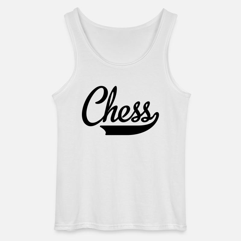 Schach - Gildan Männer Tank Top - Weiß