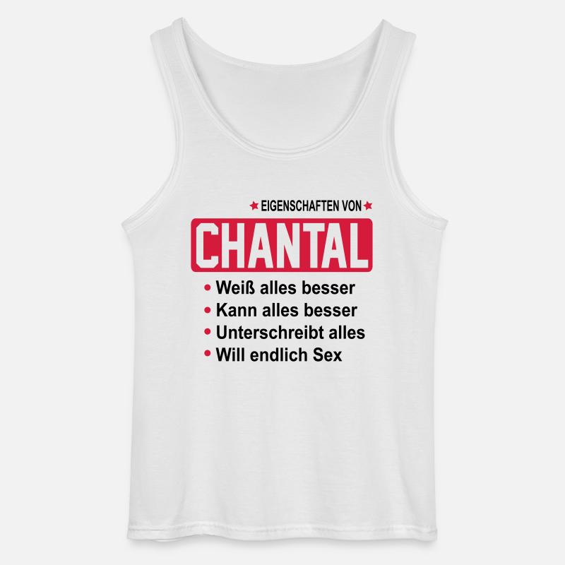 chantal - Gildan Männer Tank Top - Weiß